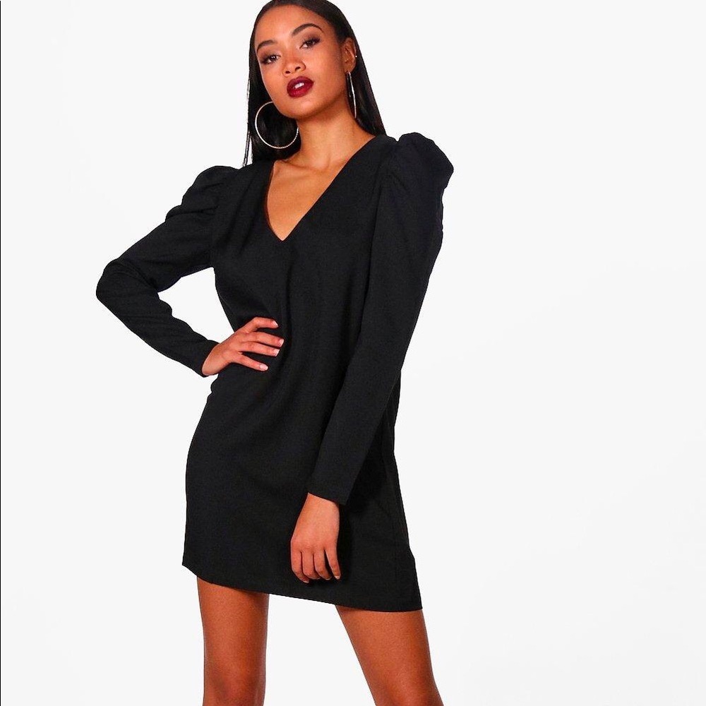 Black shift dress NWT